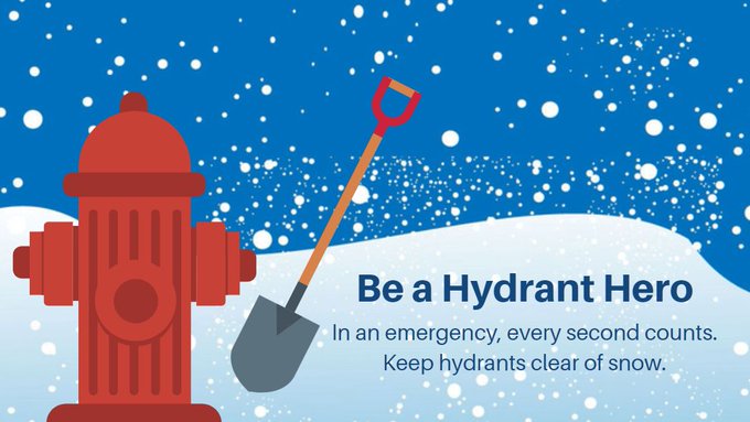 With the recent snowfall, we’re asking <a href="/MendhamTownship/">Township of Mendham</a> residents to shovel out the fire hydrants near your home. In an emergency, seconds matter. If hydrants are buried in snow or surrounded by ice, it slows down firefighters when they need to connect quickly. Be a Hydrant Hero!