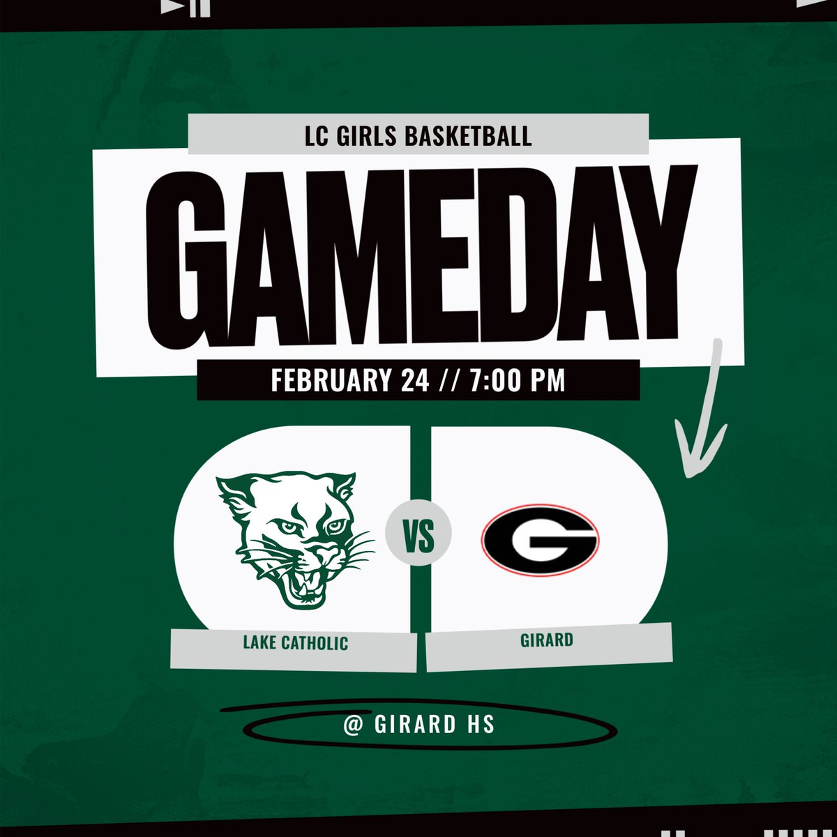 Lake Catholic Girls Basketball tweet media