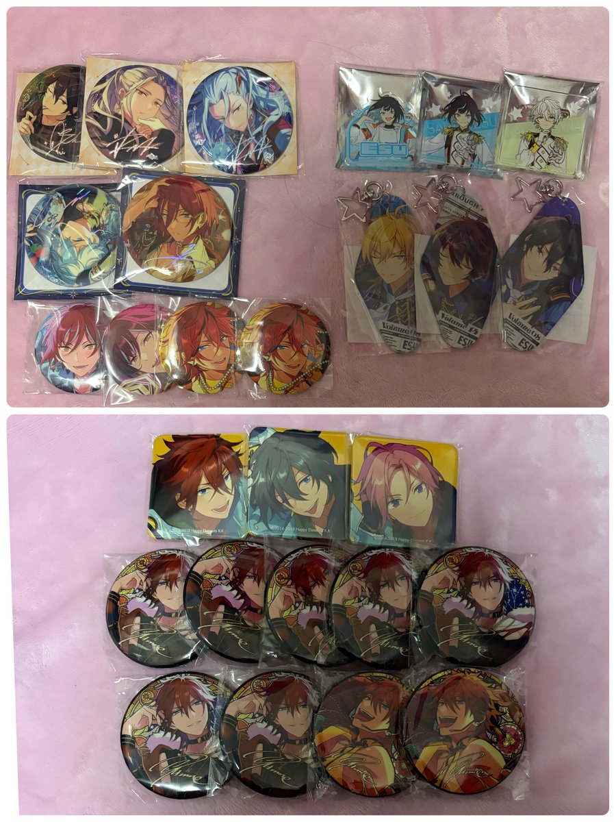 1 あんスタ 中国 缶バッジ 招募 TRIP アクキー イベコレ 交換 譲渡 譲