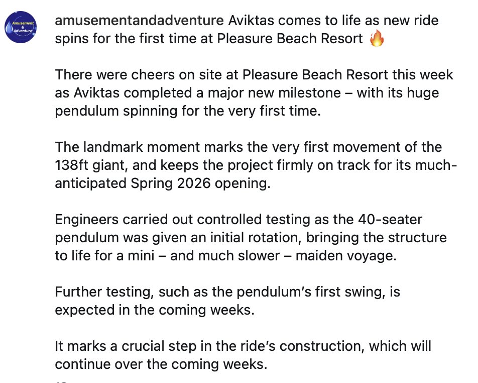 Amusement & Adventure tweet media