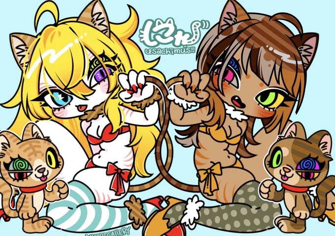 『にゃ〜トギャラリー』 2/28-3/1 SHOP AND GALLERY 618 義理チョコ展を開催させていただいた SHOP AND GALLERY 618様にて ネコをテーマにしたギャラリーイベントに参加します豪華参加アーティストさんにもご注目です #usachimus #pr #宣伝 #広告