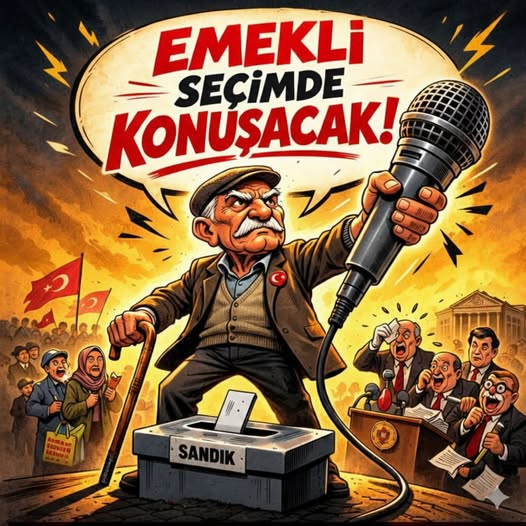 Emeklinin cevabı sandıkta!
#YönetemiyorsunistifaEt