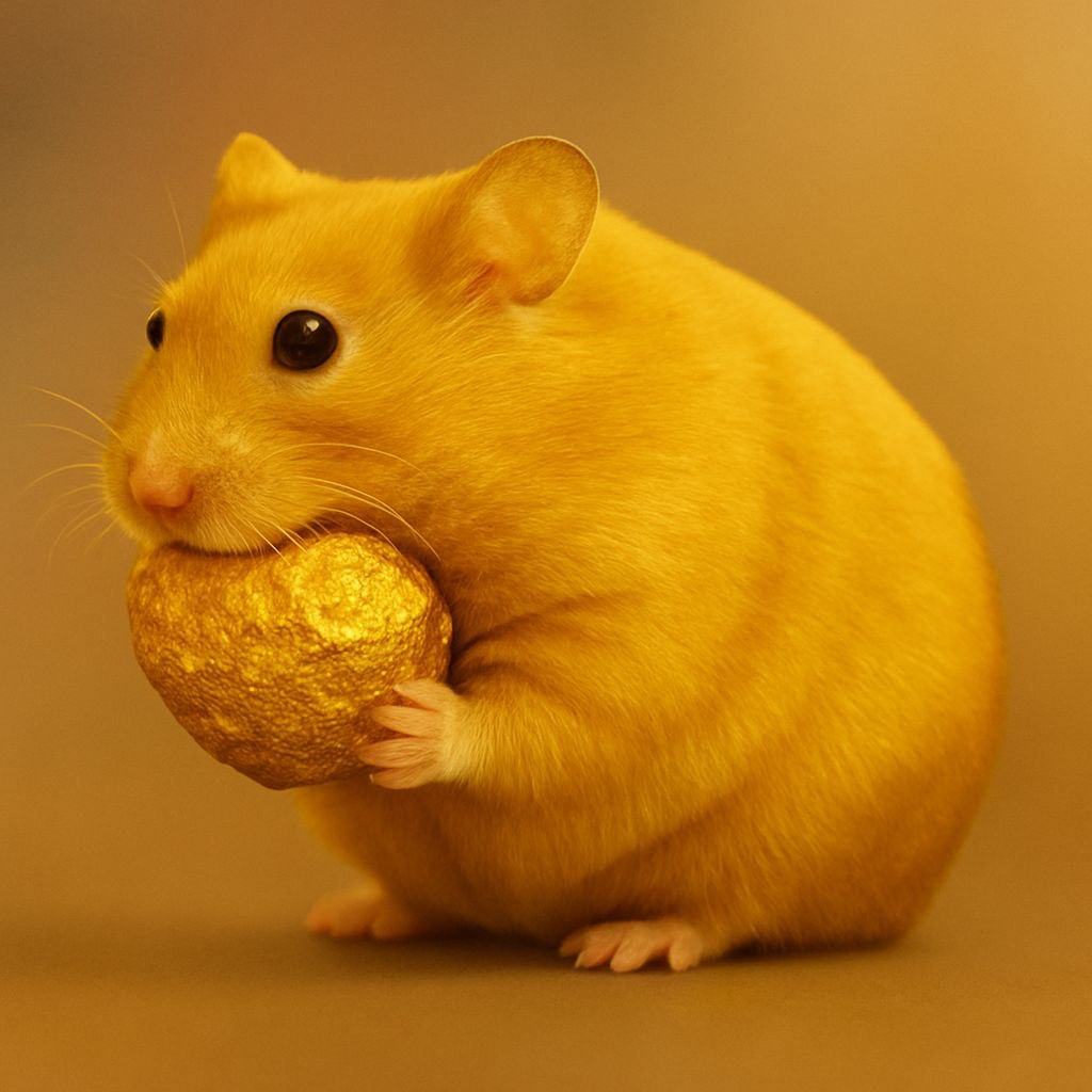 Solana's golden hamster $nomnom