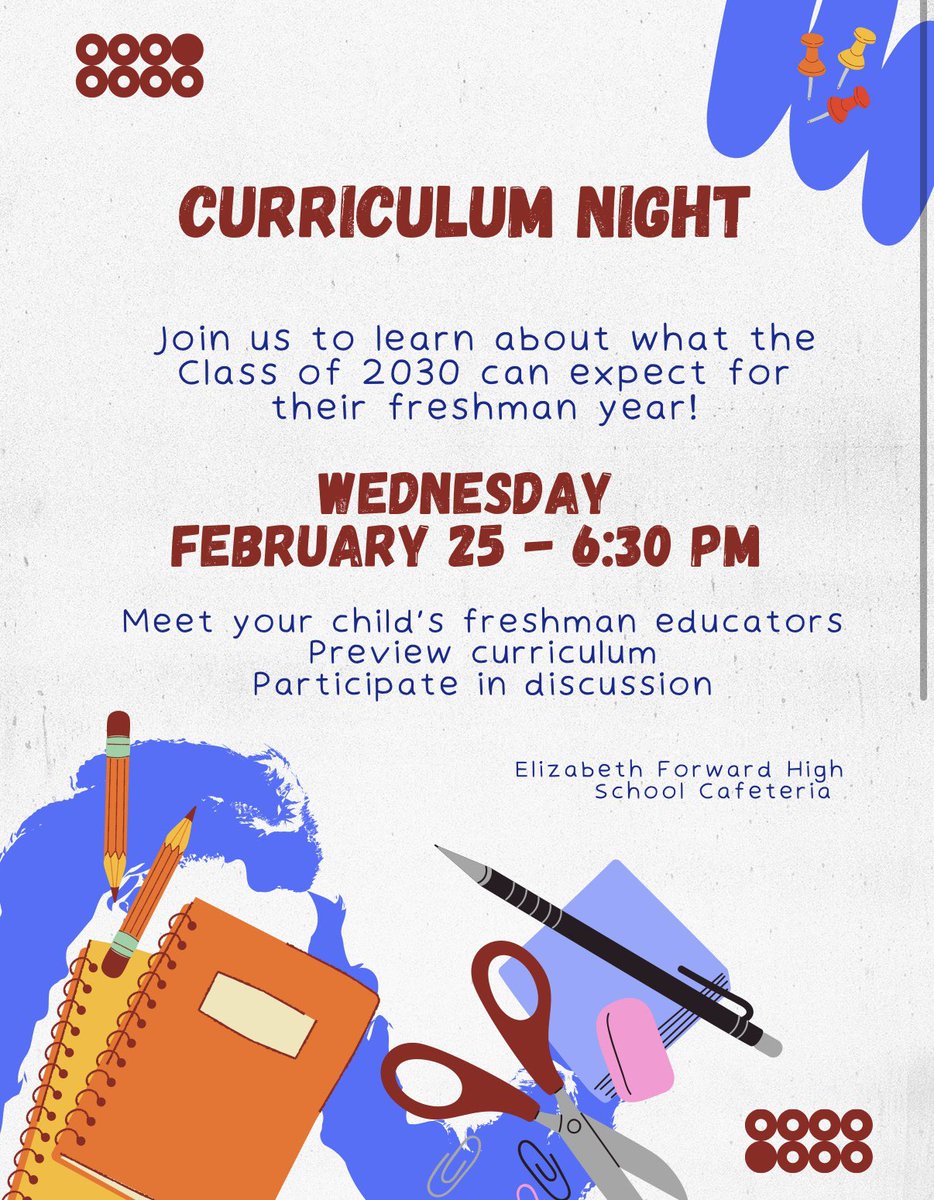 Elizabeth Forward Middle School tweet media