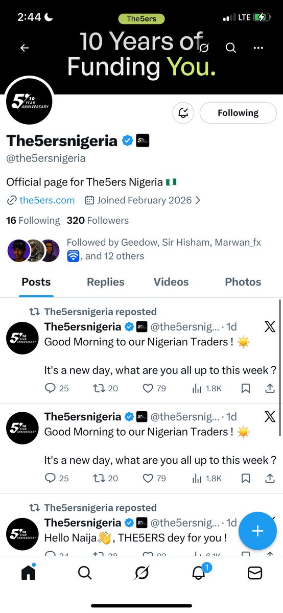 ᵢₙᵥₑₛₜₒᵣ^Fₓ💆📈📉 tweet media