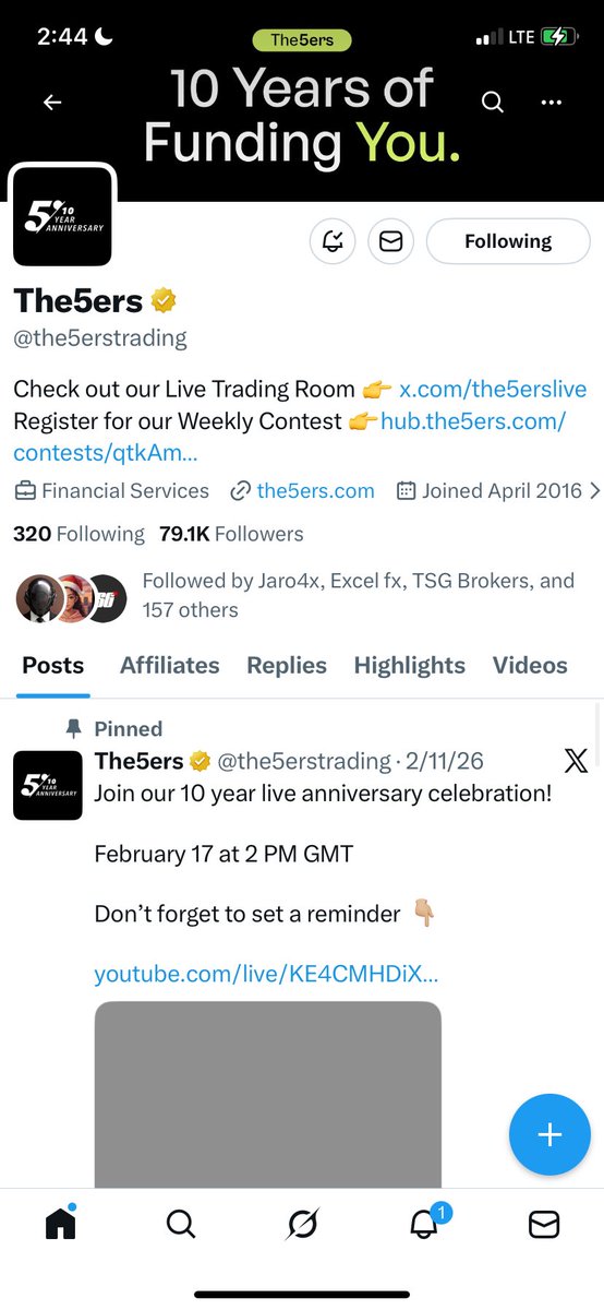 ᵢₙᵥₑₛₜₒᵣ^Fₓ💆📈📉 tweet media