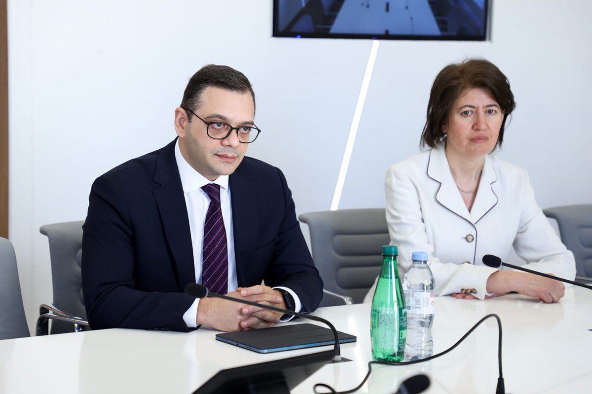 In continuation of contacts held at the higher political level, we have discussed with Deputy Minister of Foreign Affairs of Armenia Robert Abisoghomonyan in Geneva possible confidence-building measures within multilateral platforms and international organizations.