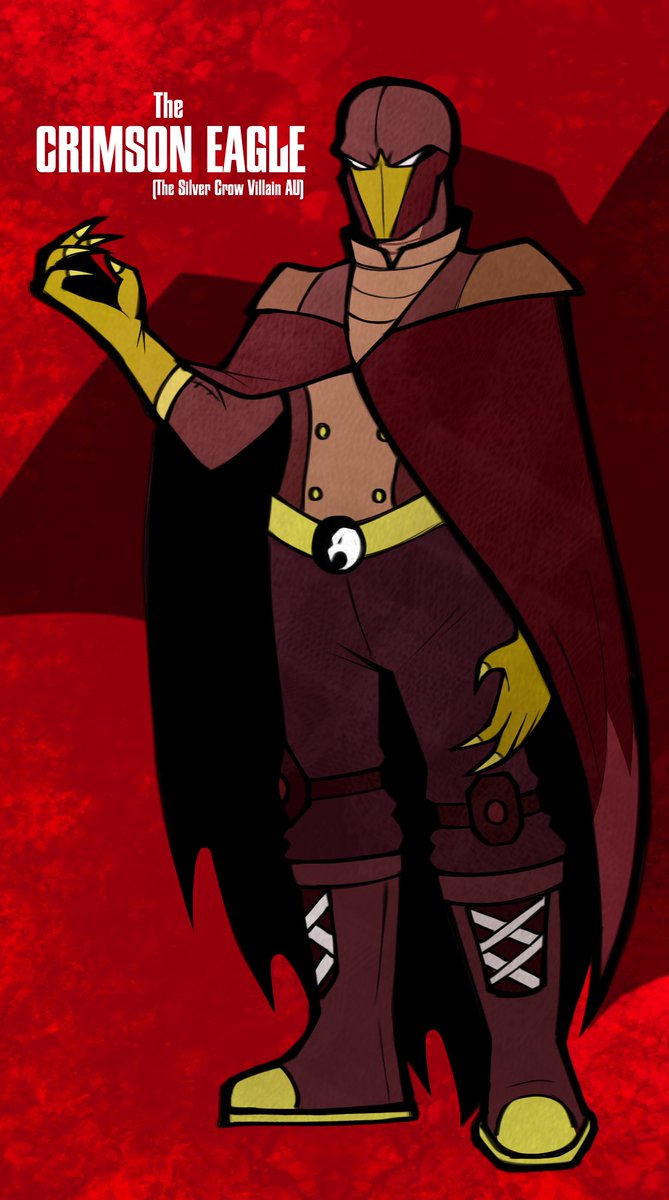 #OlvidadosPorAndromeda #OPA
Bueno dado que la gen 2 se retraso tuve más tiempo para terminar las cosas que tenía pendientes

Igualmente aquí tienen una versión villana de El Cuervo Plateado 

En este caso "El Águila Escarlata"