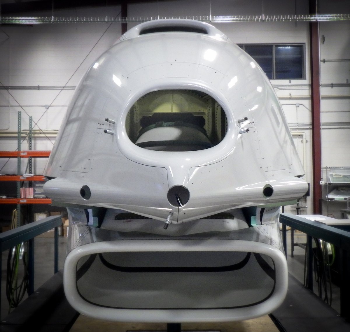 In mid-January, Aurora completed the X-65 fuselage at our