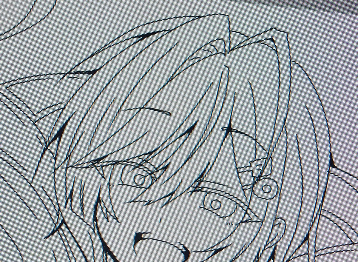 Post by ユーニ on X: 線画難し…🥲︎