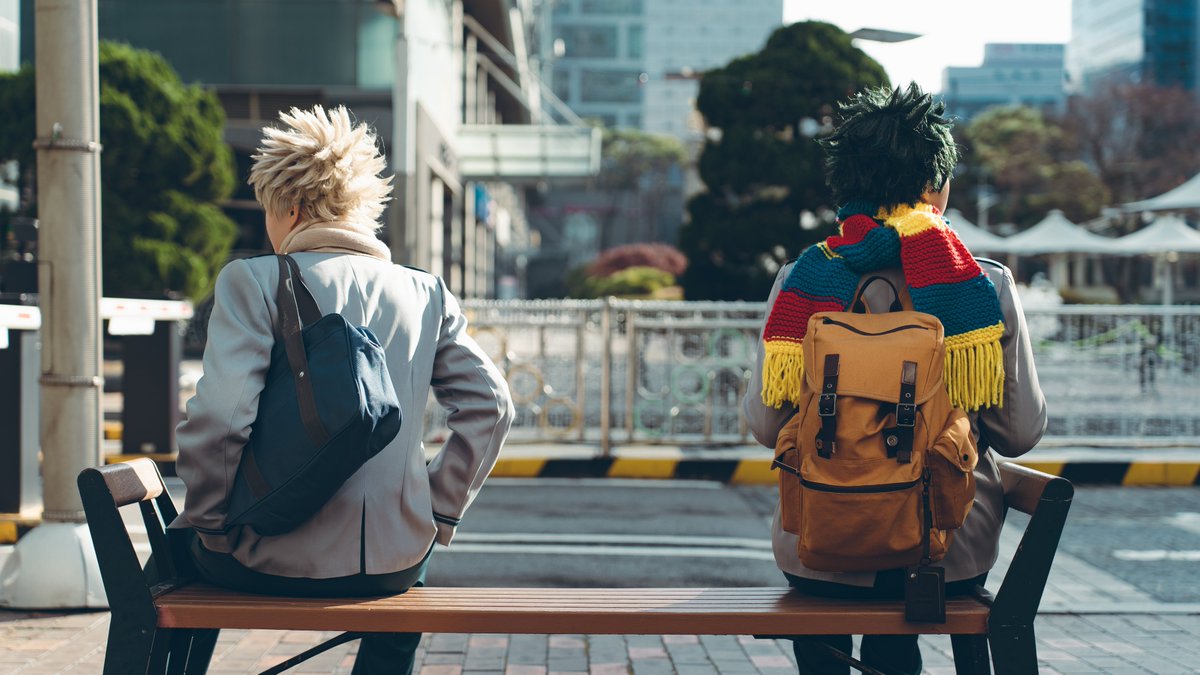 MHA - Hero Internship 緑谷. @noduckjil 爆豪. @you_in04