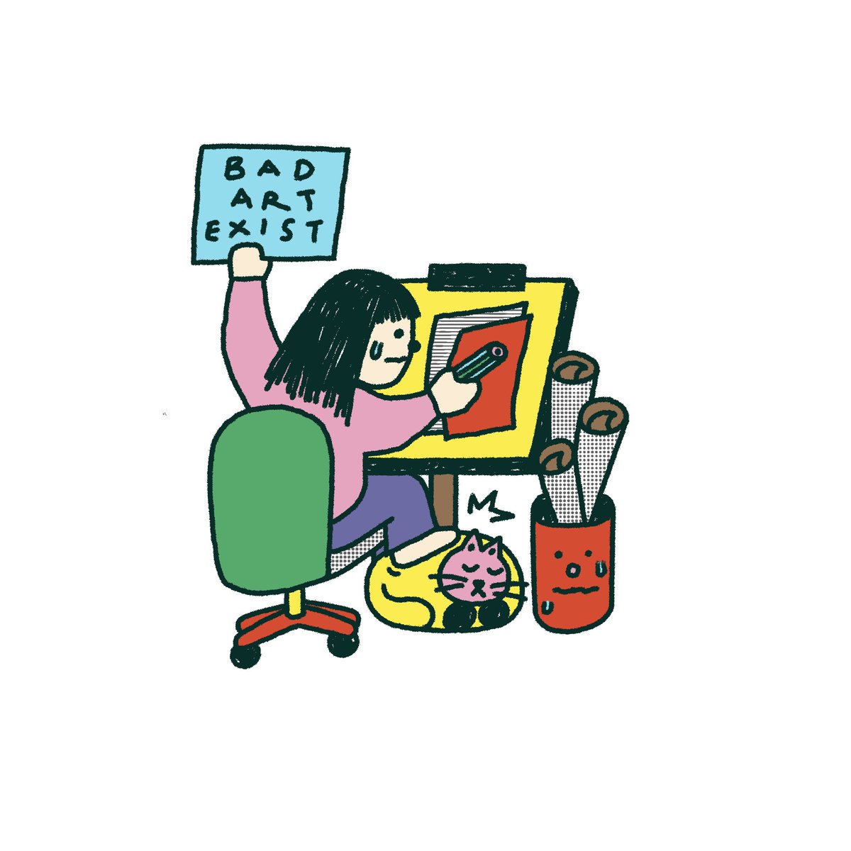 Drew this mostly as a little treat for myself