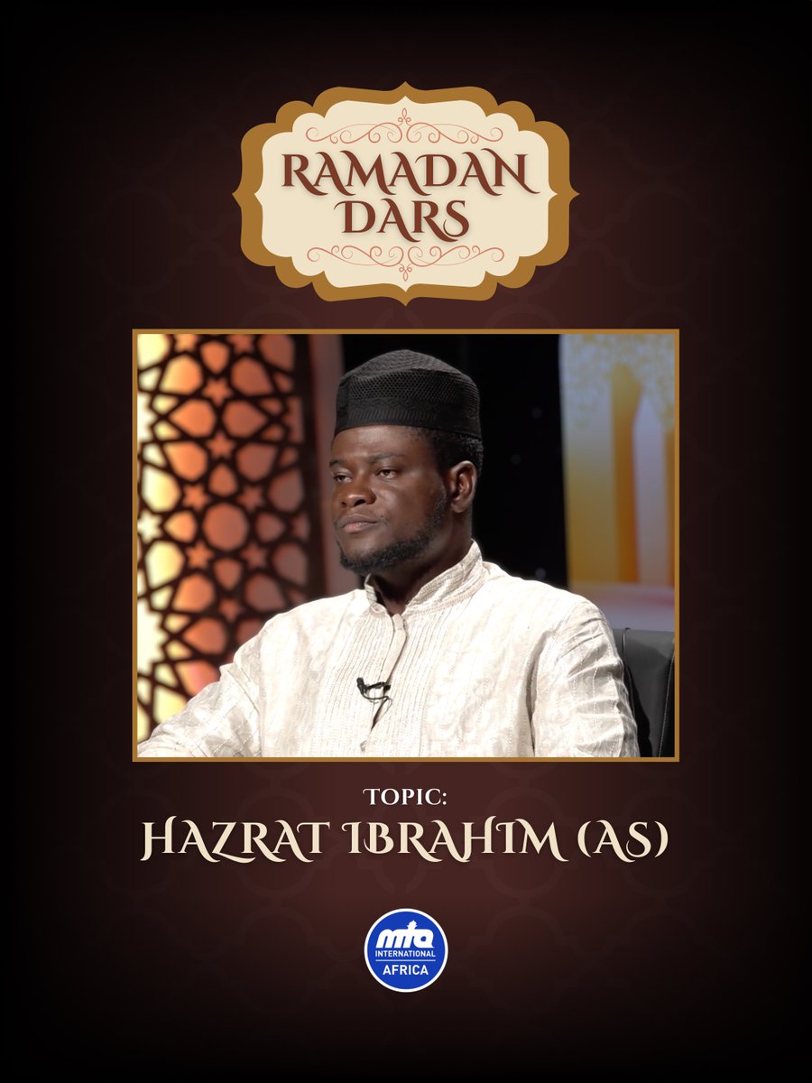 🌙 Ramadan Dars | Day 6 📖

In today’s Dars, we reflect on the inspiring life of Hazrat Ibrahim (as). A timeless example of unwavering faith, sacrifice, and complete trust in Allah. His story teaches us true submission and steadfastness in the face of every trial. 🙏

Watch now