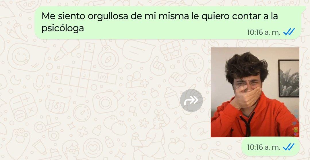 LuPullol's tweet photo. Yo la menos aferrada a la psicóloga: https://t.co/o9N0axl8Zx