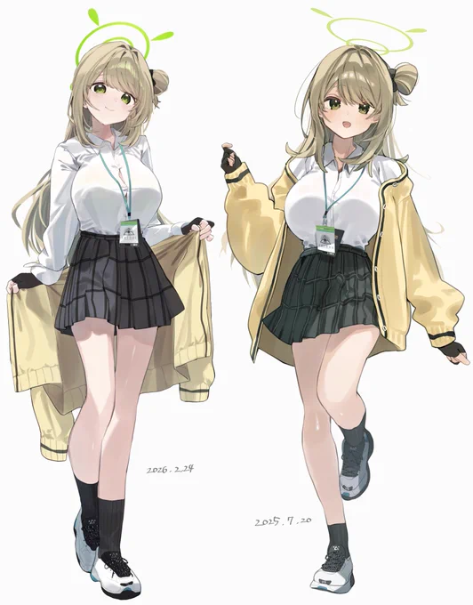 たまに並べてみると成長を感じられて良い