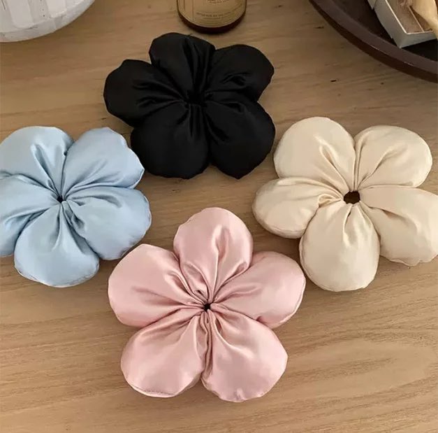 春にピッタリお花シュシュばかかわいい(¥1000