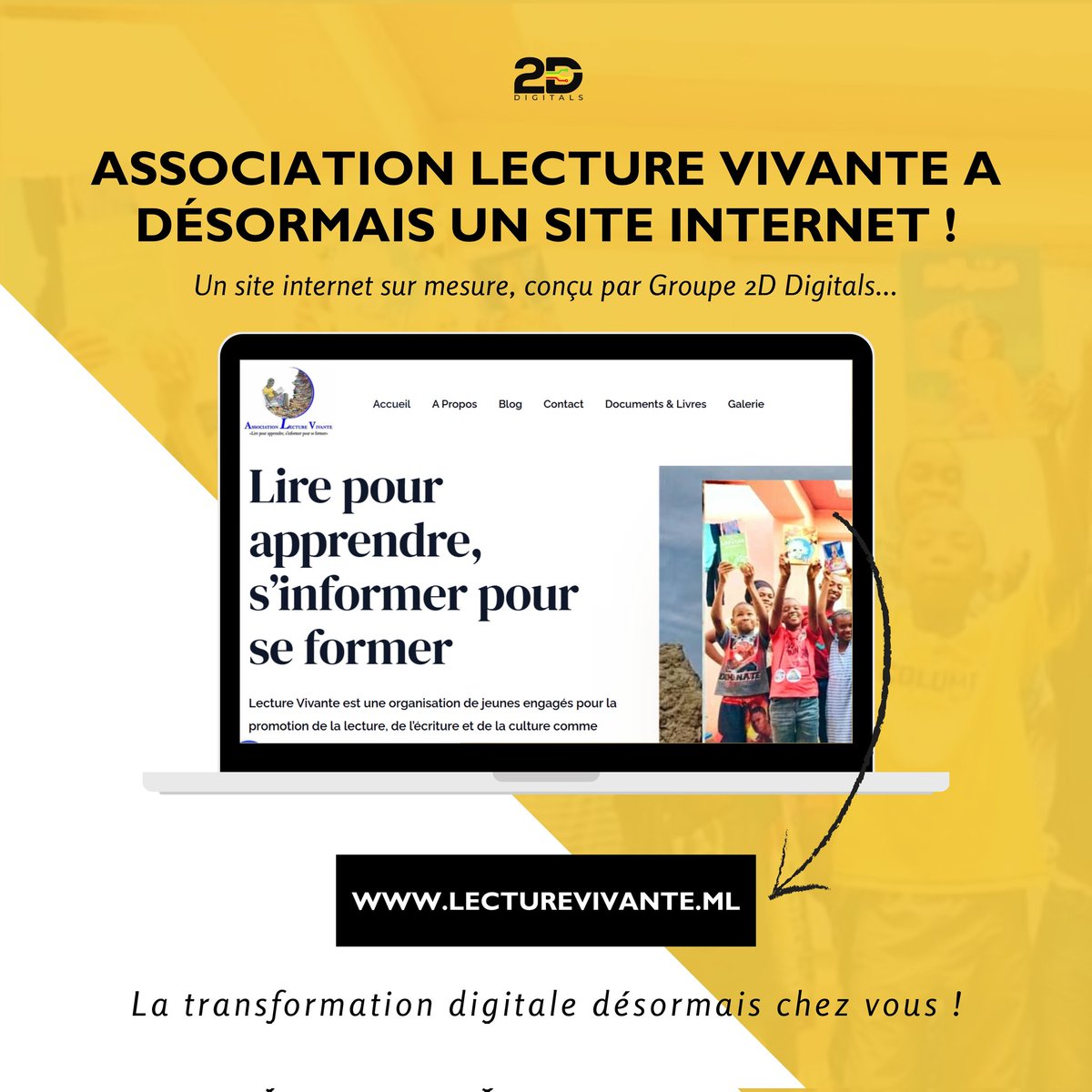 𝐋𝐞𝐜𝐭𝐮𝐫𝐞 𝐕𝐢𝐯𝐚𝐧𝐭𝐞 𝐞𝐬𝐭 𝐝𝐞́𝐬𝐨𝐫𝐦𝐚𝐢𝐬 𝐞𝐧 𝐥𝐢𝐠𝐧𝐞 !

Site web conçu et développé par 2D Digitals.

Un projet au service de la visibilité et de l’impact digital.

👉 Lien : lecture vivante.ml

 #2DDigitals #CreationSiteinternet