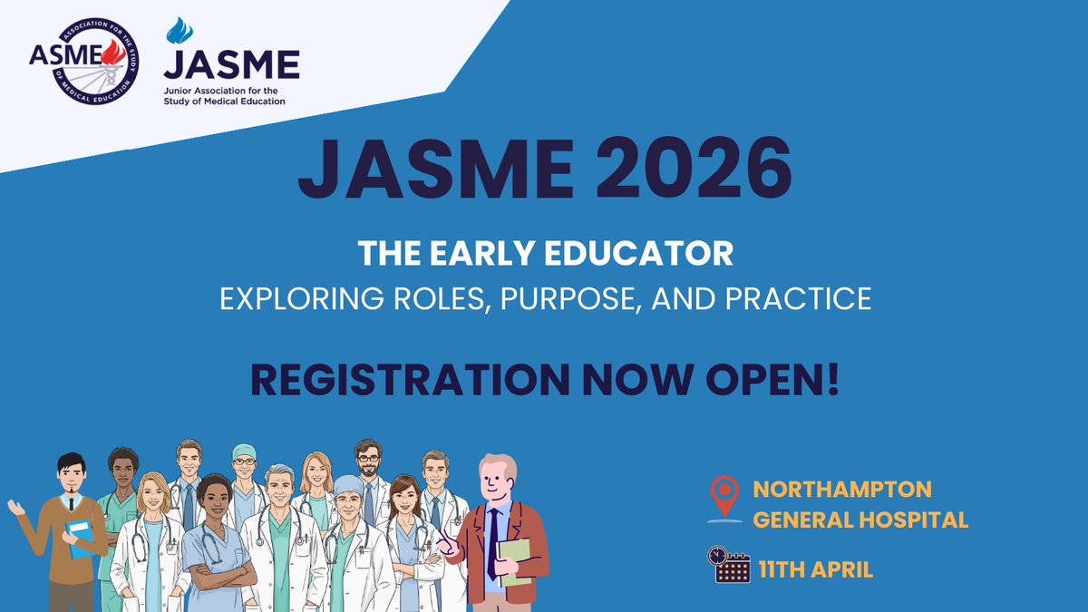 Association for the Study of Medical Education tweet media