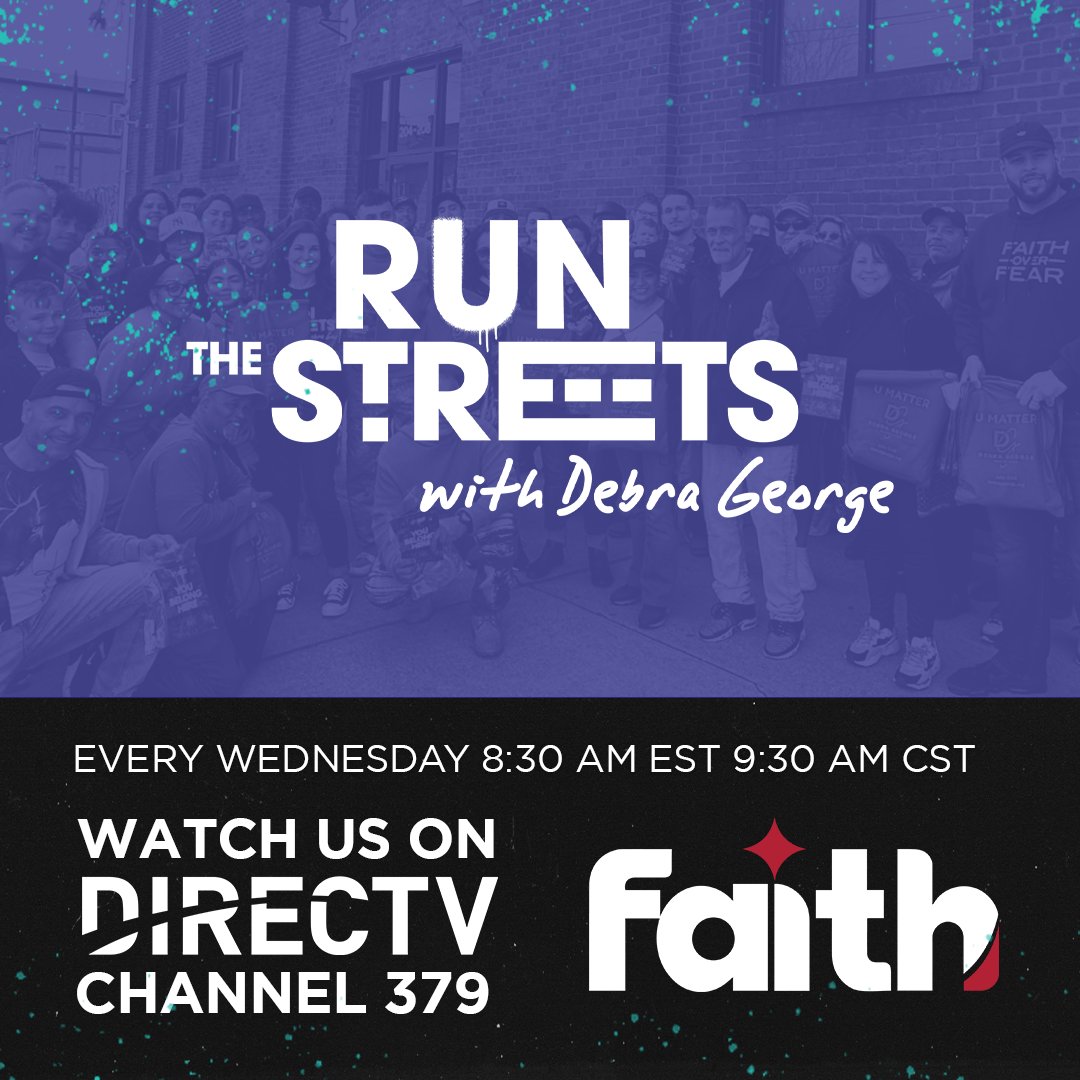 Tomorrow and every Wednesday at 9:30 AM CST (8:30 AM EST) we are airing our show Run The Streets, where we take you into the inner cities of America. Tune in on DirecTV, channel 379. Can't catch it live? All shows are available on our YouTube channel! Where are you watching from?