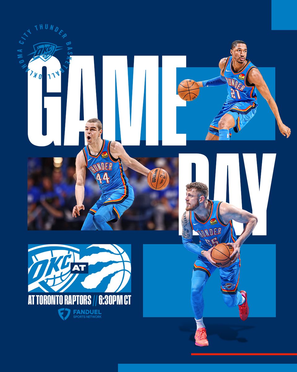 Game Day in Toronto ⚡️

📺 FanDuel Sports Network
📻 <a href="/sportsanimal/">The Sports Animal</a>