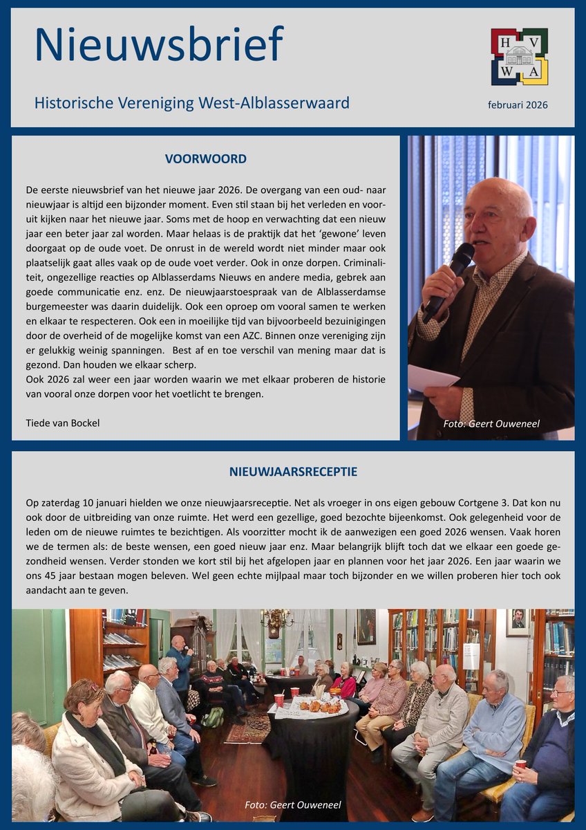Historische Vereniging West Alblasserwaard tweet media
