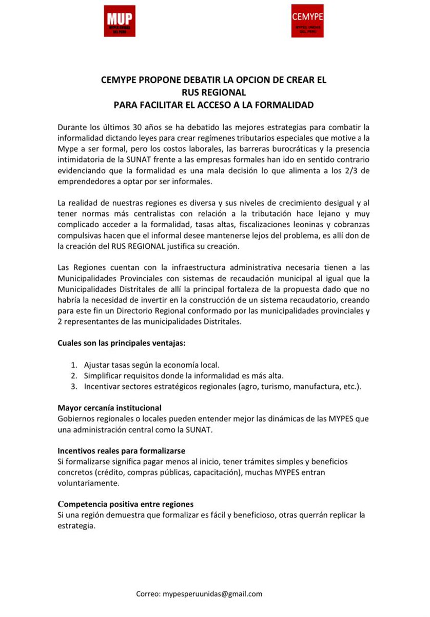 Centro de Estudios de la Mype - MUP tweet media