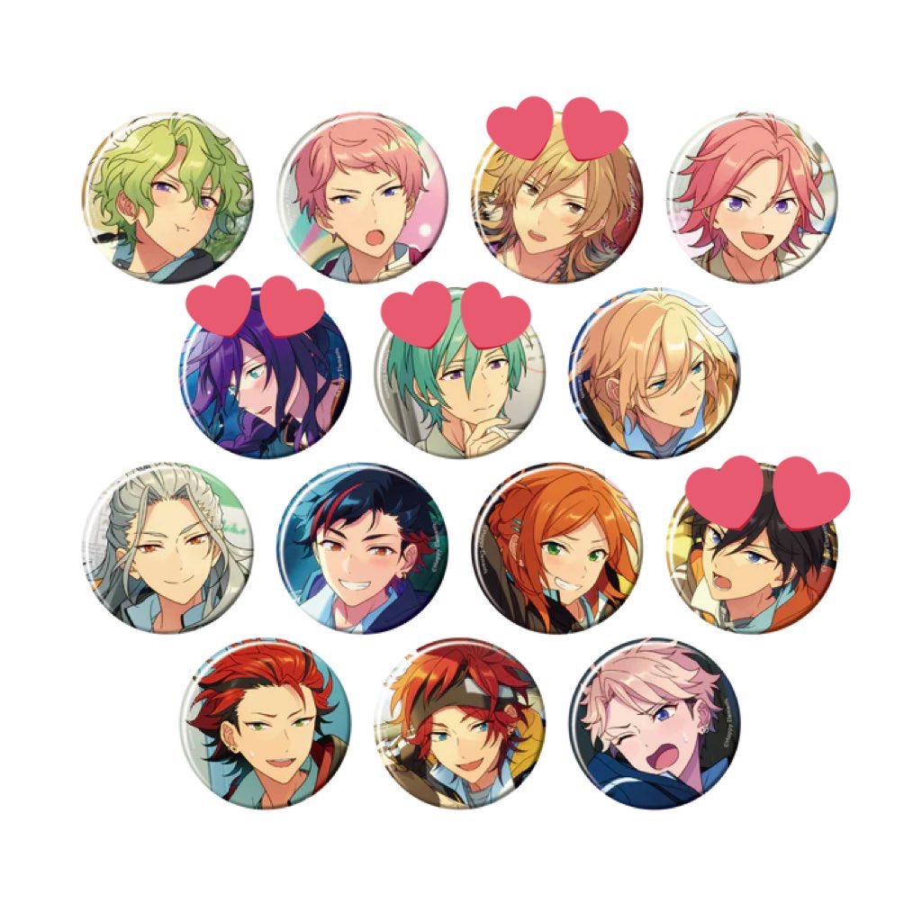 RT @fuzi02290420: 【交換】 あんスタ コレクション缶バッジ2026 Feb