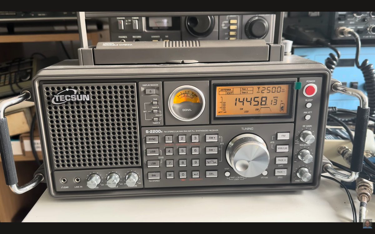 OxfordShortwave's tweet photo. E07 "The English Man" Russian numbers station copied on 14458 kHz with the Tecsun S-2200X #radio #spystation #numbersstation #shortwave #tecsun 📻🎙️📡🔊🌎🌍🌏🌐🕵️⚡️⚡️⚡️⚡️⚡️⚡️⚡️
https://t.co/HmGaVDnMhF https://t.co/KneznYfKhL