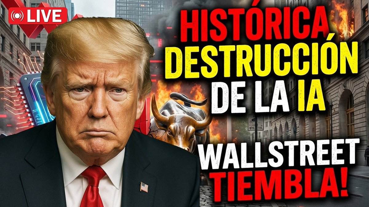 Hoy, en "Más que mercados" (15:30 hora España):

- Resultados de Tempus y Navitas
- Discurso de Trump
- Trading en vivo
- La empresa crypto de la familia Trump al destape
- AMD se dispara tras su acuerdo con META

Y mucho más, aquí: youtube.com/watch?v=WvYWOt…