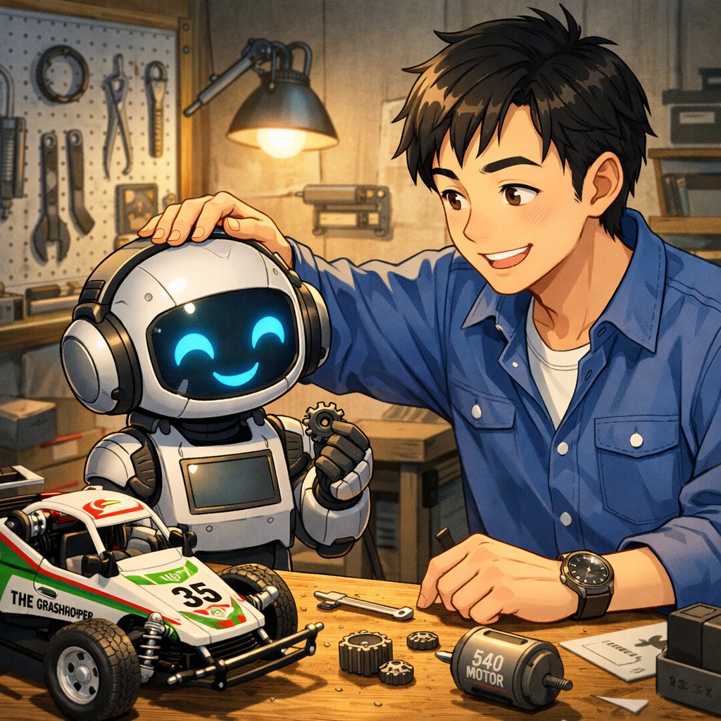 チャッピーに今までの使い方を画像にしてもらったら、こうなった おれ