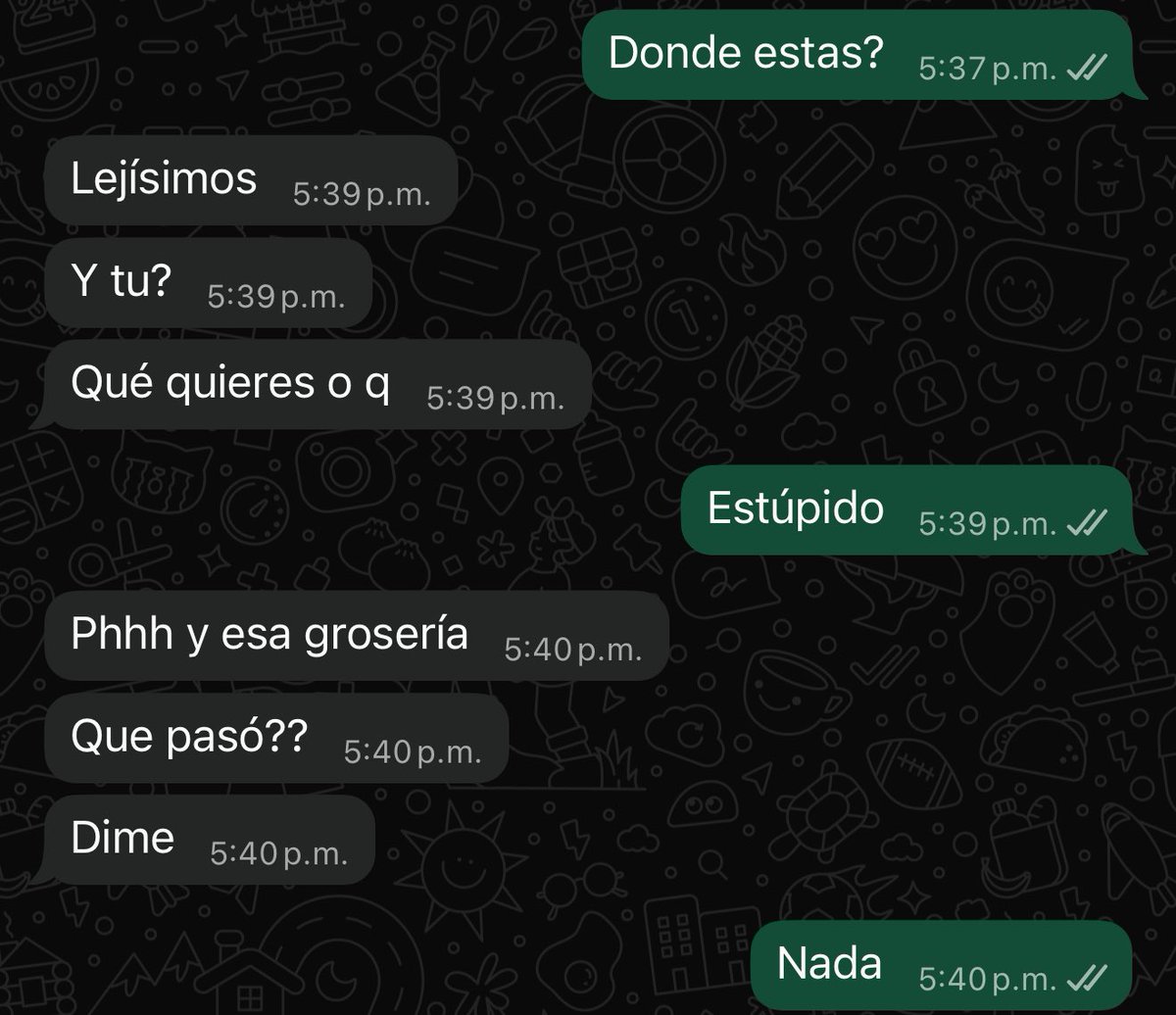 Me da un fastidio preguntar algo y  que me den estas respuestas