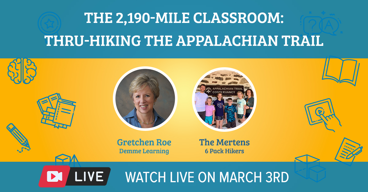 Join us for an incredible conversation as the Martens family share the joys and challenges of the trail, and reveal how their adventure proves that homeschooling is a heart journey, not a curriculum of books and paper.

Register at the link below 👇

bit.ly/3ZOHZJt