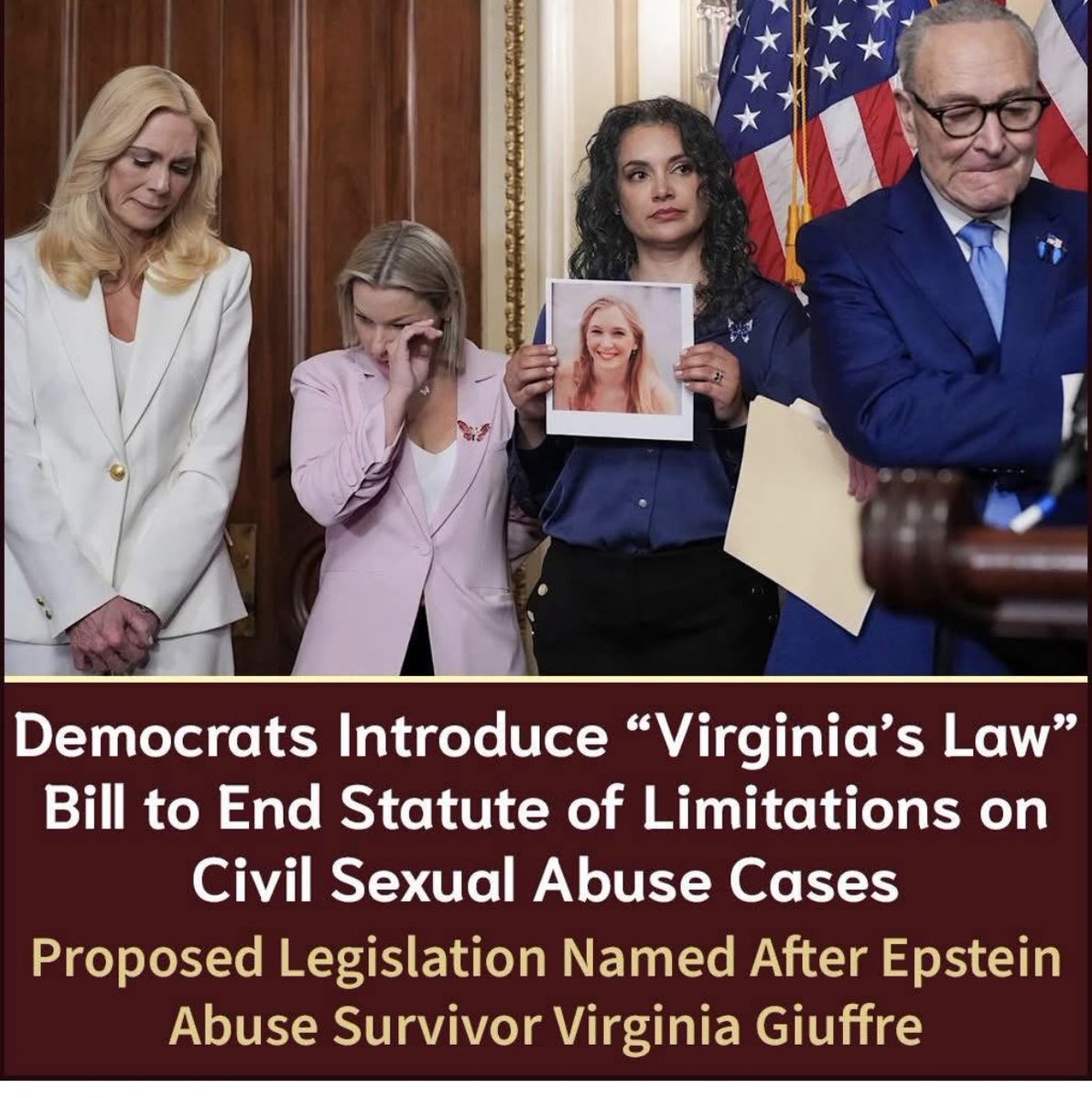 Excellent! 💙
#Virginia’sLaw #EpsteinSurvivors