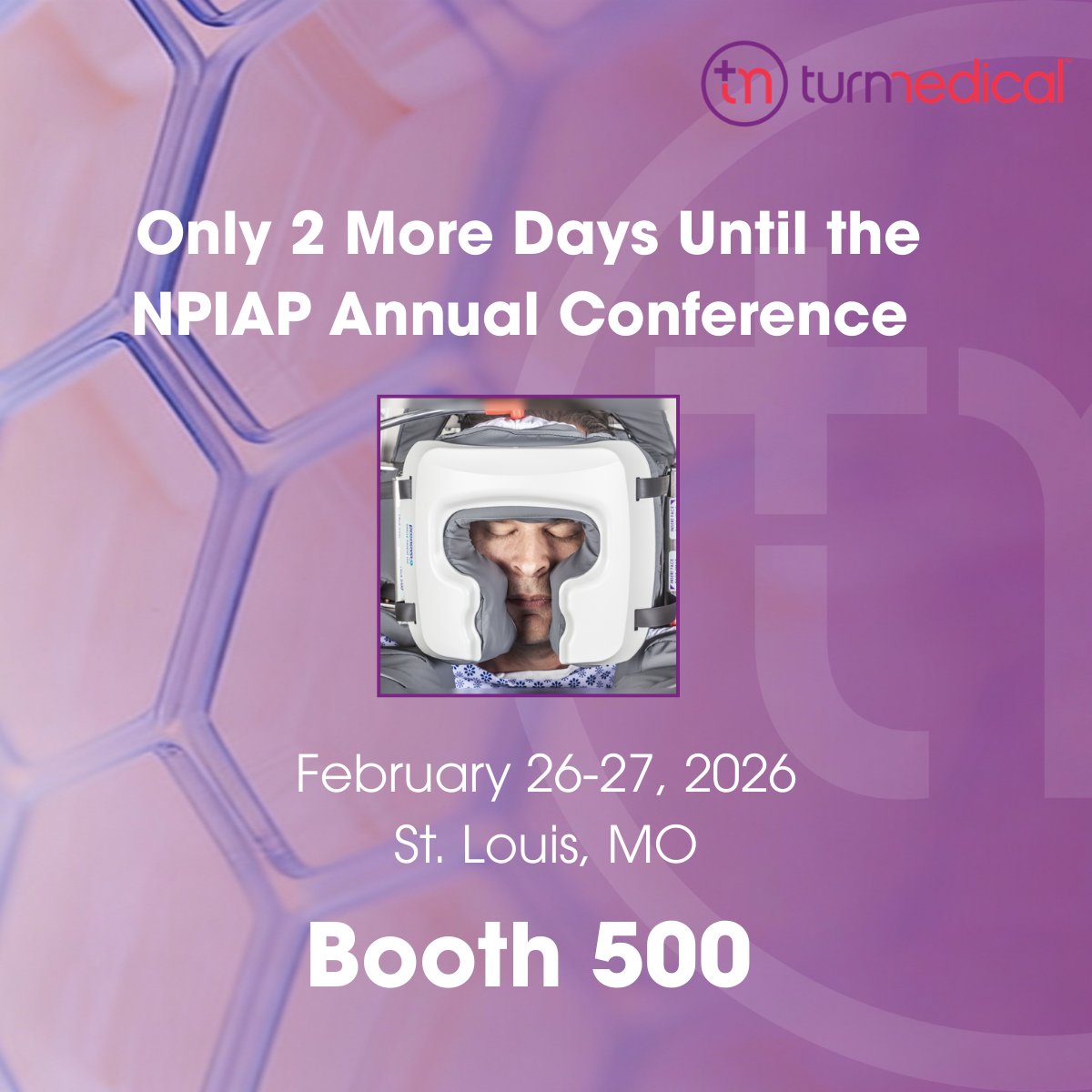 TurnMedical's tweet photo. Meet us in St. Louis at the NPIAP Annual Conference!  We will be at Booth 500 and would love to see you there.

#NPIAP2026 #TurnMedical #InteliDerm #PronovaO2 https://t.co/9r0IiV1bse