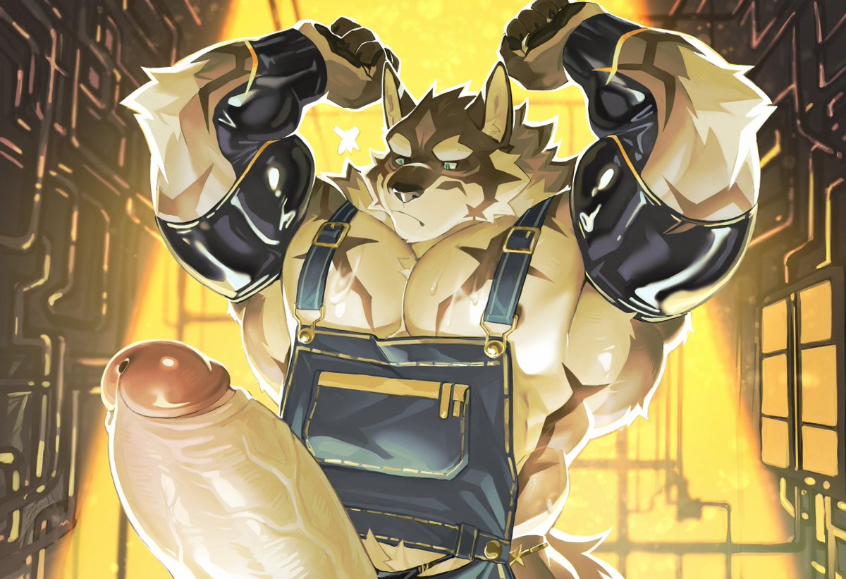 #R18 #furry #kemono #NSFW #hyper #yaoi #bara