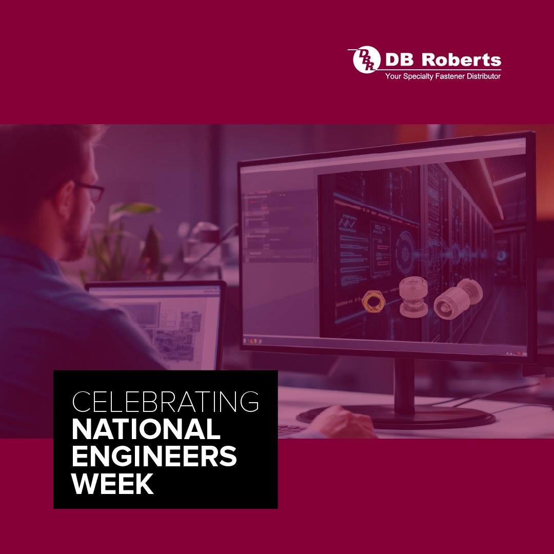 DBRobertsCo's tweet photo. It’s National Engineers Week!
 
At DB Roberts, we support engineers driving innovation with an extensive range of design-ready components, application expertise, and dependable supply chain support to solve complex challenges.
 
#DBRoberts #NationalEngineersWeek https://t.co/bQfVrg018D