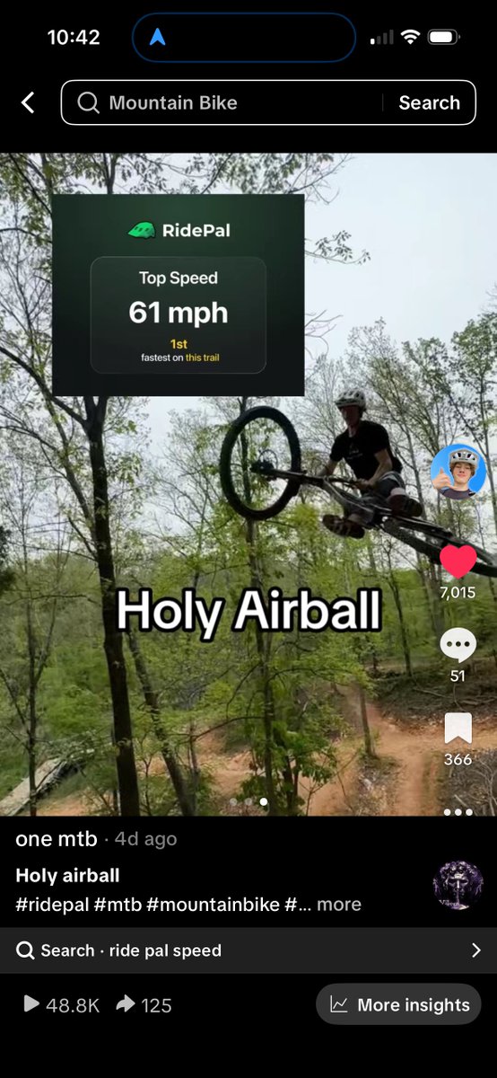 one_mtb's tweet photo. Don’t be ashamed to copy formats…

If something works for an adjacent niche, it most likely will work for yours too.

In the just the first week of testing this format we copied, we got 400k views for our app RidePal. https://t.co/DtsaxV3nJf