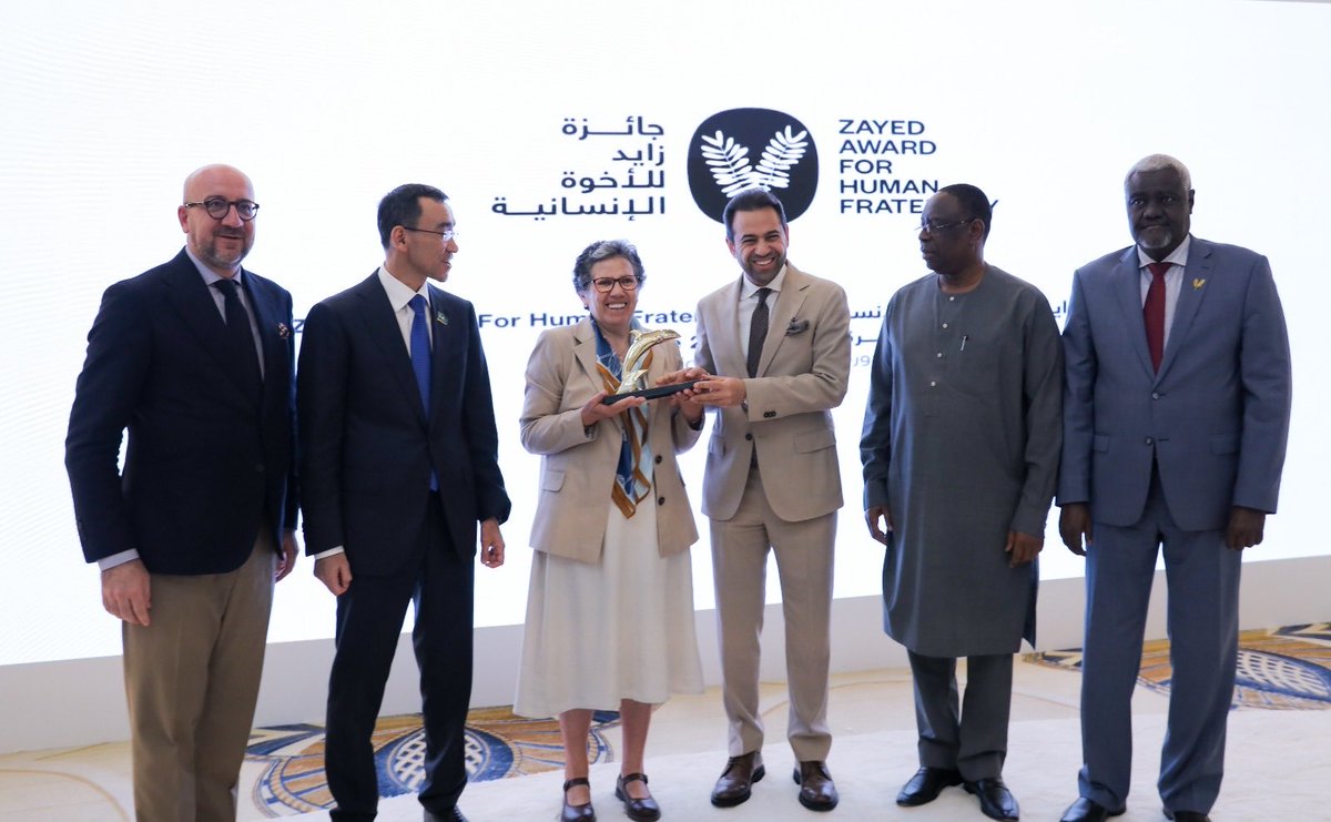 Zayed Award for Human Fraternity tweet media
