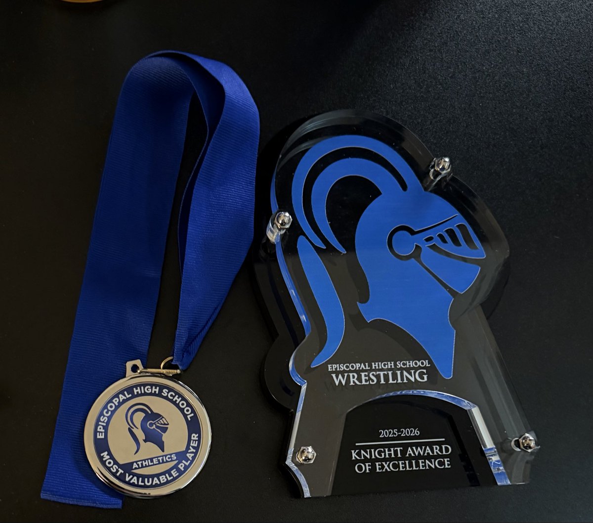 thomasd37523913's tweet photo. Finished off the season with some school records broken, and voted MVP, also received the knight award of excellence from my coaches. https://t.co/gQJbTXSUhJ