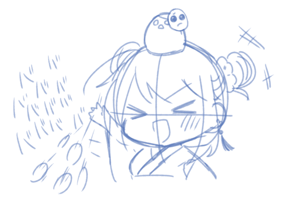 sion_starmoon's tweet photo. #唐突に5年前の絵を��せる見た人もやる

アタリ線がガッツリ入ってた頃だわ( ˙꒳​˙  )
(1枚色塗りしてる) https://t.co/D41bQupNcp
