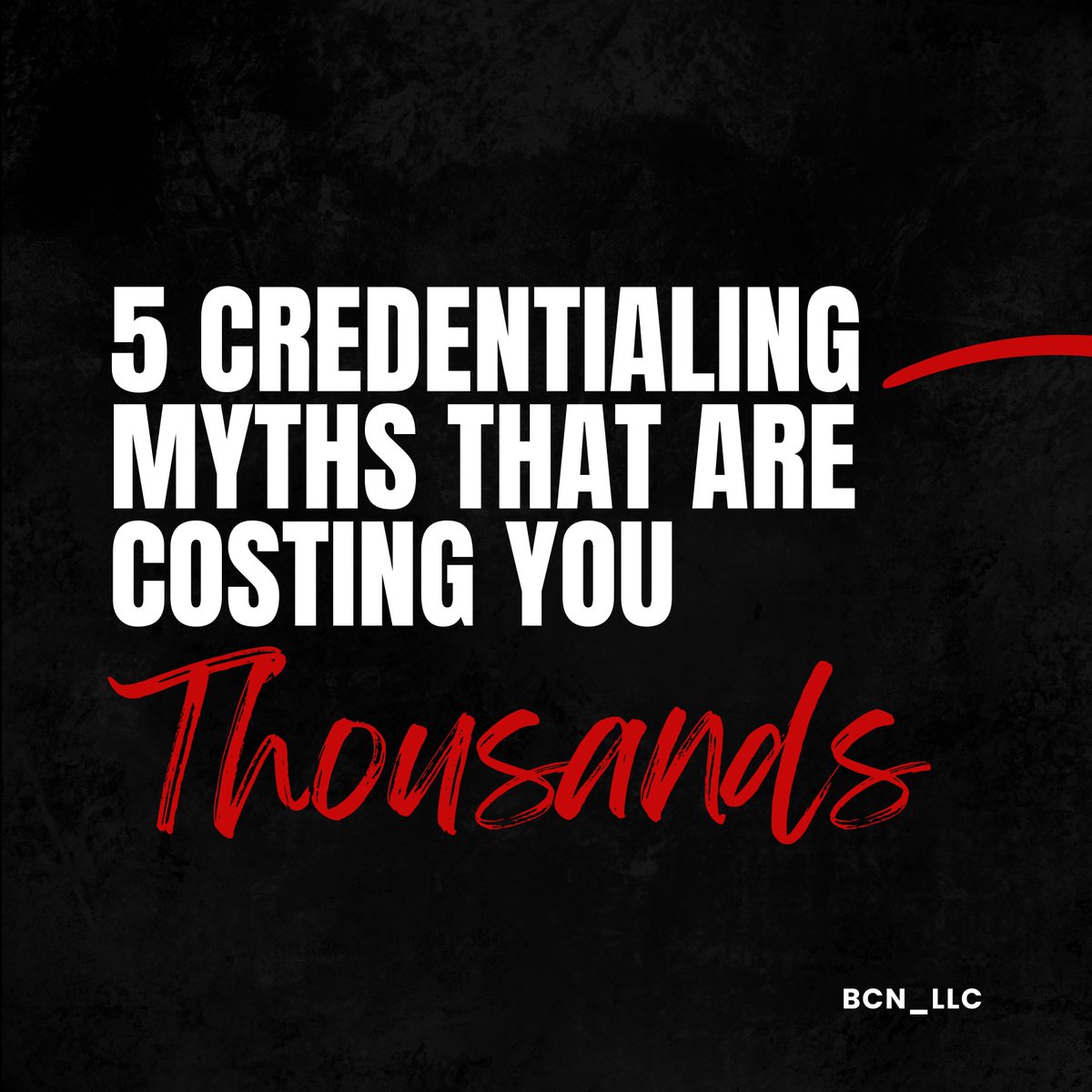 Billing & Credentialing Network, LLC tweet media