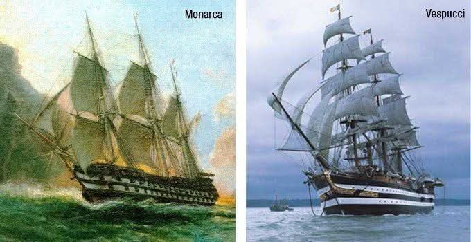 REGNO delle DUE SICILIE 

Tanti Auguri al Vespucci, che compie 95 anni, 

copia fedele de 

⚜IL MONARCA⚜ 

Orgoglio della ARMATA di MARE Napoletana, dedicato a 

⚜SUA MAESTÀ⚜ 
⚜IL RE⚜
⚜FERDINANDO II di BORBONE⚜

Fu distrutto e ricostruito con un...
facebook.com/share/p/1AbCBd…