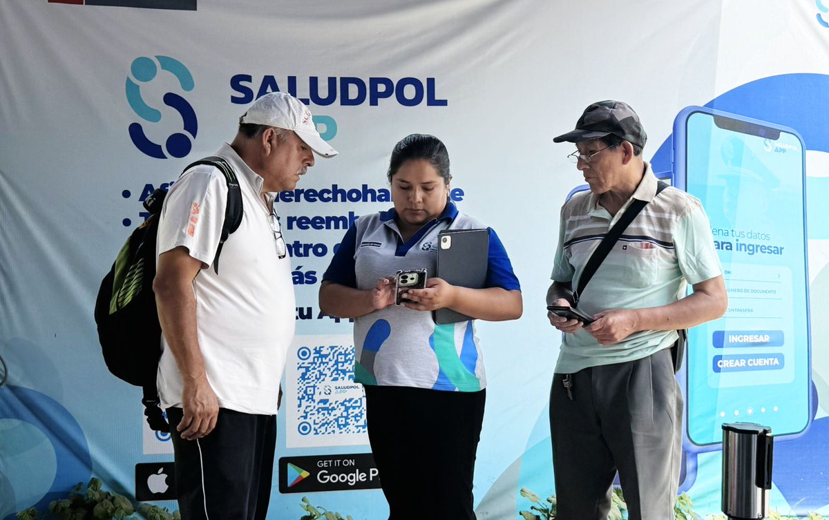 ✨ Comprometidos con una atención más ágil y cercana para nuestra Familia Policial 🙌

En la Unidad Funcional Desconcentrada Lima de #SeguroSaludpol seguimos mejorando para ofrecerte servicios más rápidos y eficientes en reembolsos, afiliaciones y gestión de trámites.