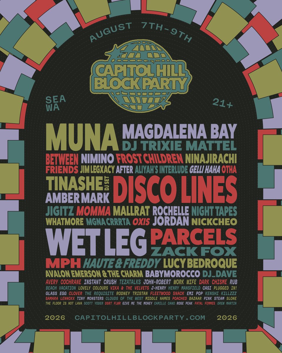 Capitol Hill Block Party tweet media