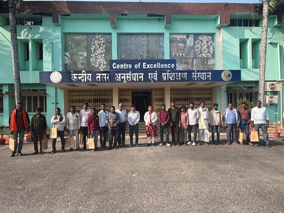 CSB-CTRTI Ranchi tweet media