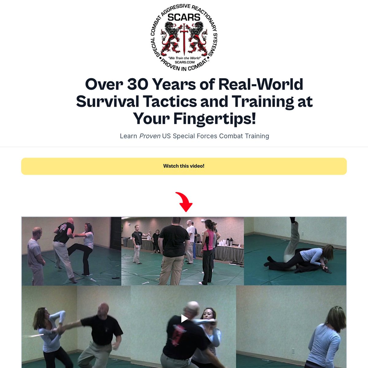 SCARSInstitute's tweet image. 35,000 hours of research. Zero wasted movements. SCARS® training is built on science, not tradition. Maximum efficiency. Real results. scars.com/start
#ScienceBased #EfficiencyMatters #RealTraining #CombatTested