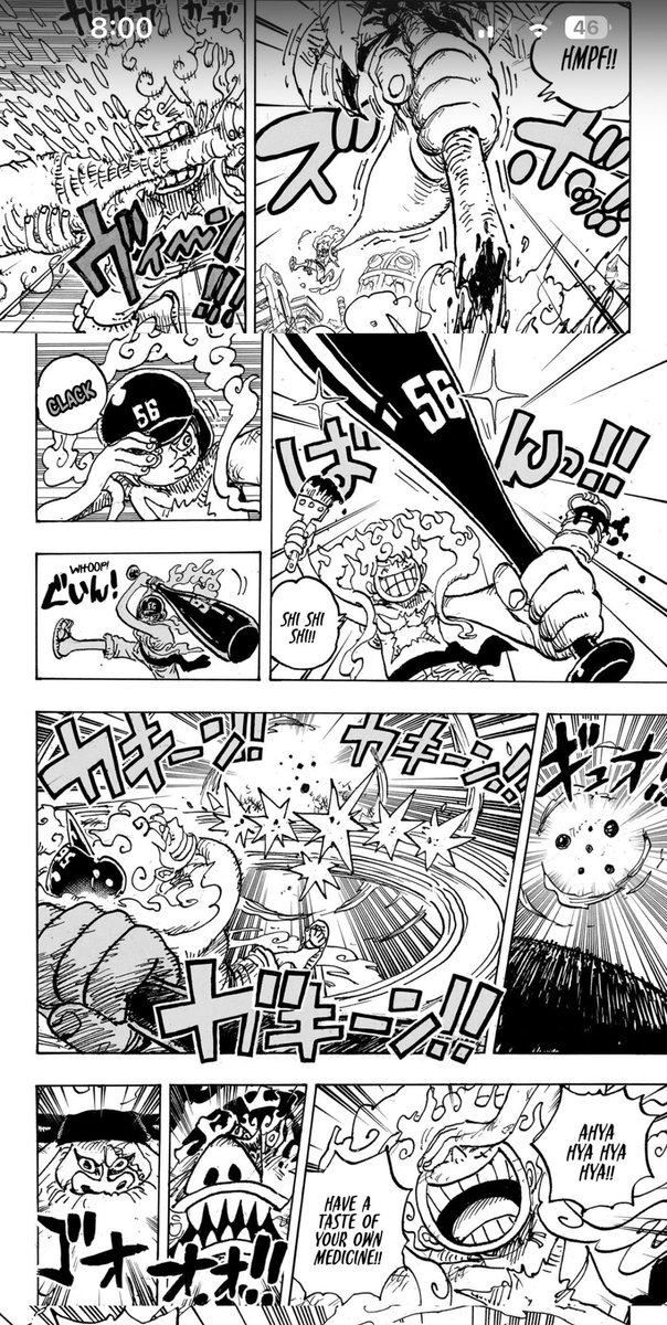 for comparison’s sake, this was the pacing of the bit in the manga