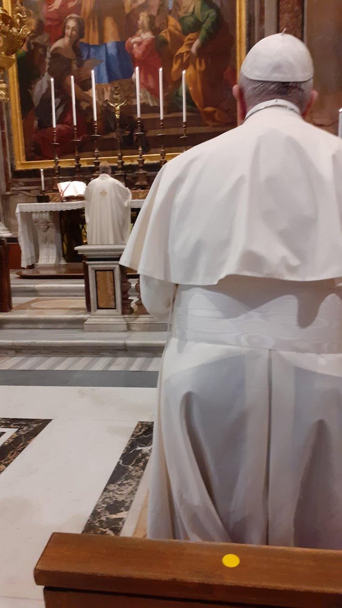 JimSichko's tweet photo. When your head is down for Holy Mass but you have your phone on silent and then look up and realize you're totally busted! #eeeeeeeee #missionaryofmercy https://t.co/bBxH2MyUdl