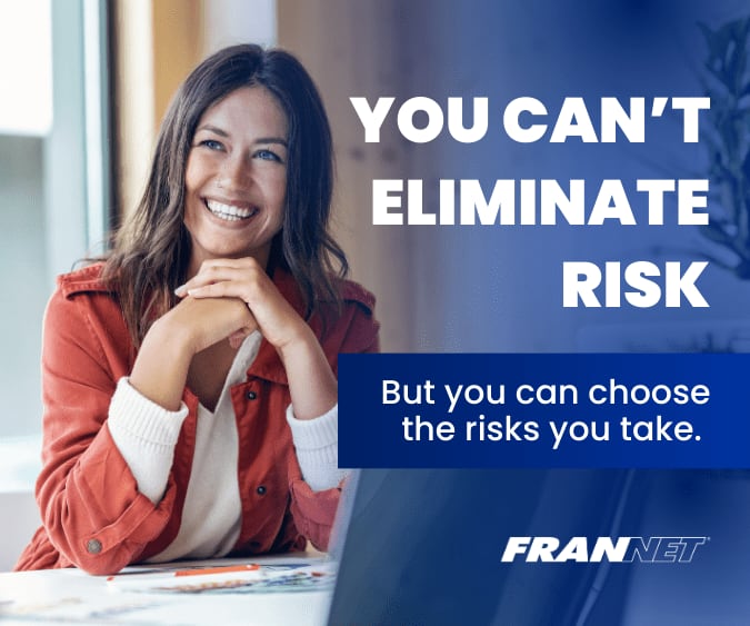 Risk is a part of life, whether you’re working a corporate job or running your own business. But you have control over the KIND of risk you take! A corporate job often feels “safe”, but it comes with its own risks - layoffs, etc. The franchise model is built to reduce your risk!