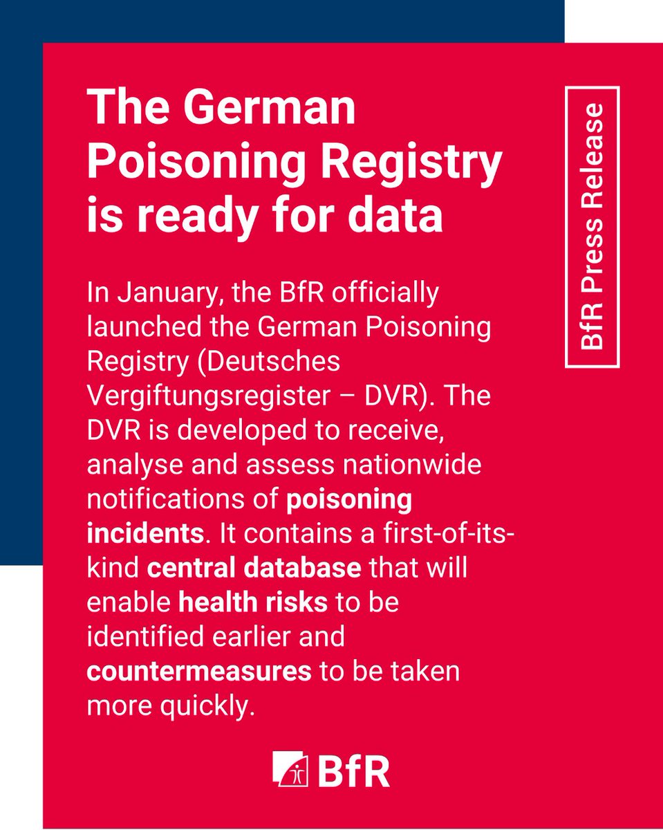 BfR | German Federal Institute for Risk Assessment tweet media